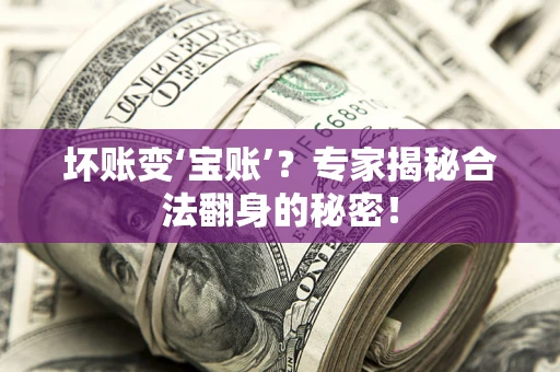 武汉坏账变‘宝账’？专家揭秘合法翻身的秘密！